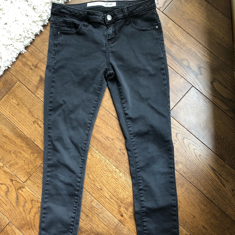 Basic dark faded design skinny pants